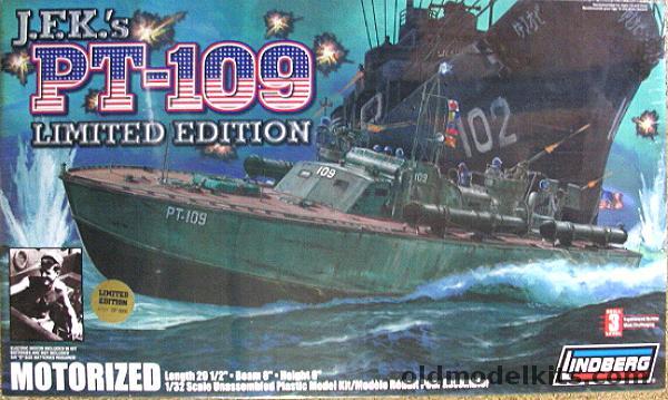 Lindberg 1/32 PT-109 Limited Edition RC, 70813 plastic model kit